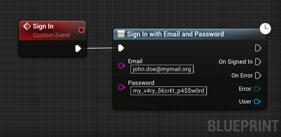 sign in user blueprint example