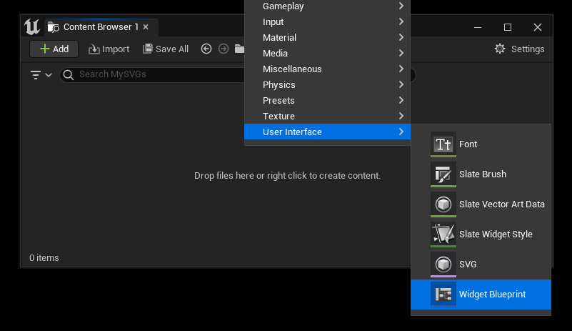 Create Widget